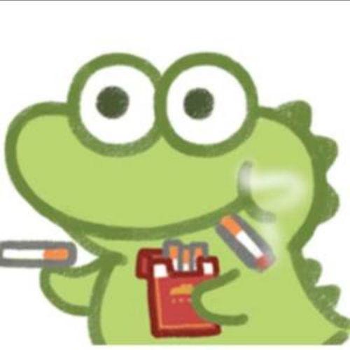 可爱鳄鱼头像吃瓜视频素材,带你领略趣味横生的夏日时光