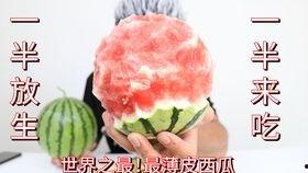 三月瓜不切皮可以吃吗视频,揭秘不切皮直接享用之谜