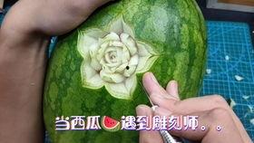吃瓜雕刻教程视频,跟随教程视频轻松入门